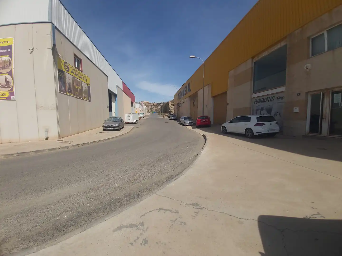Vista exterior de Terreny industrial en venda en Viator