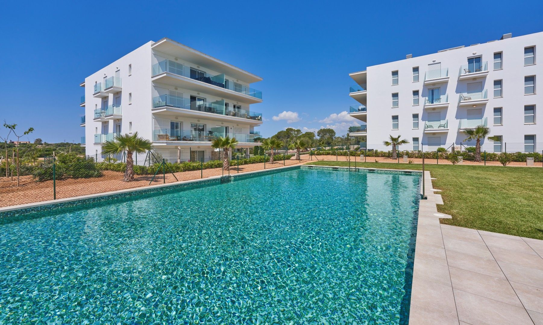 Piscina de Apartament en venda en Santanyí amb Aire condicionat, Jardí privat i Terrassa