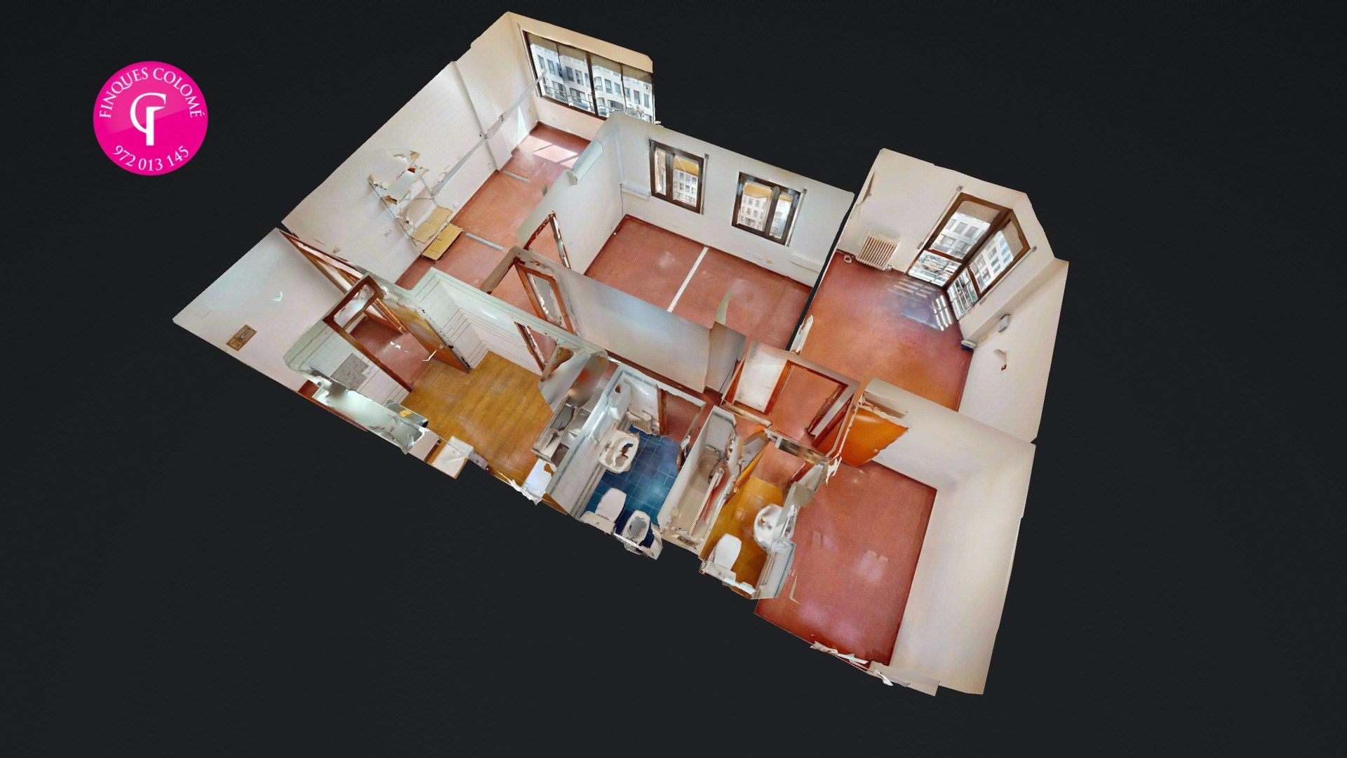 Flat for sale in Girona Capital  with Heating and Balcony