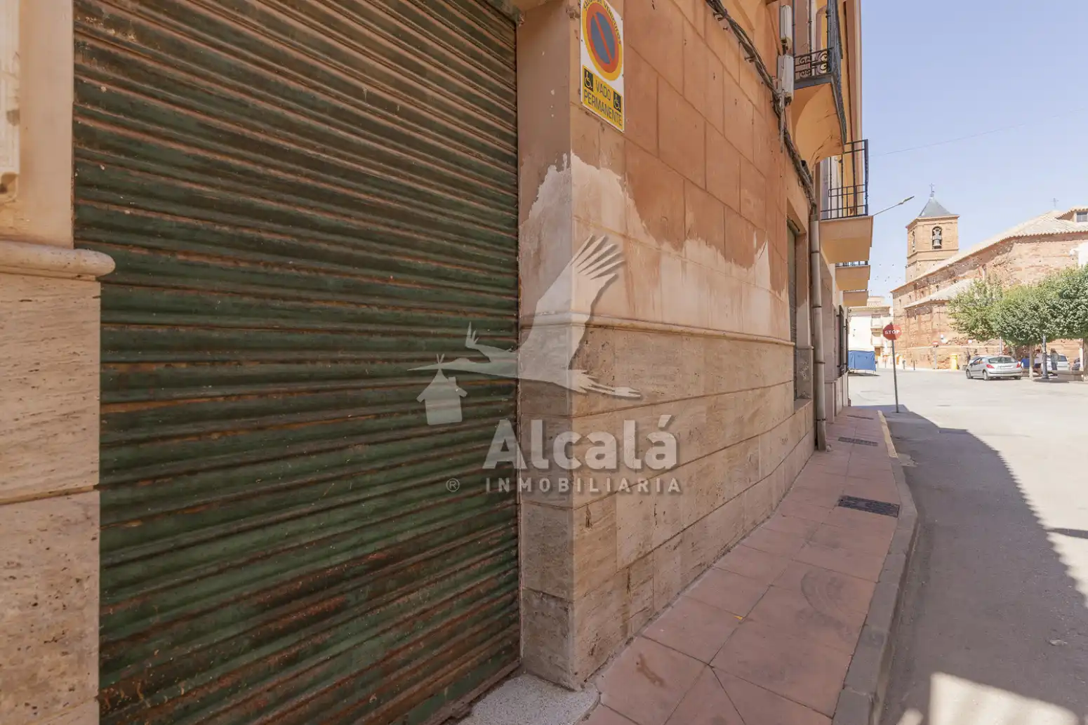 Vista exterior de Casa o chalet en venta en Alhambra con Calefacción y Amueblado