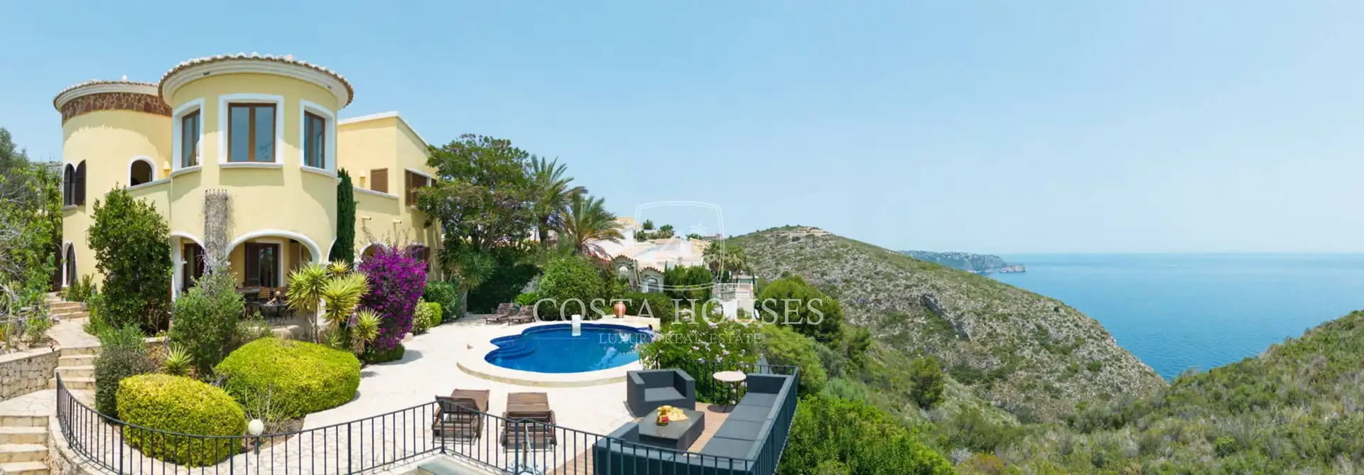 Terrassa de Casa o xalet en venda en Benitachell / El Poble Nou de Benitatxell amb Aire condicionat, Jardí privat i Terrassa