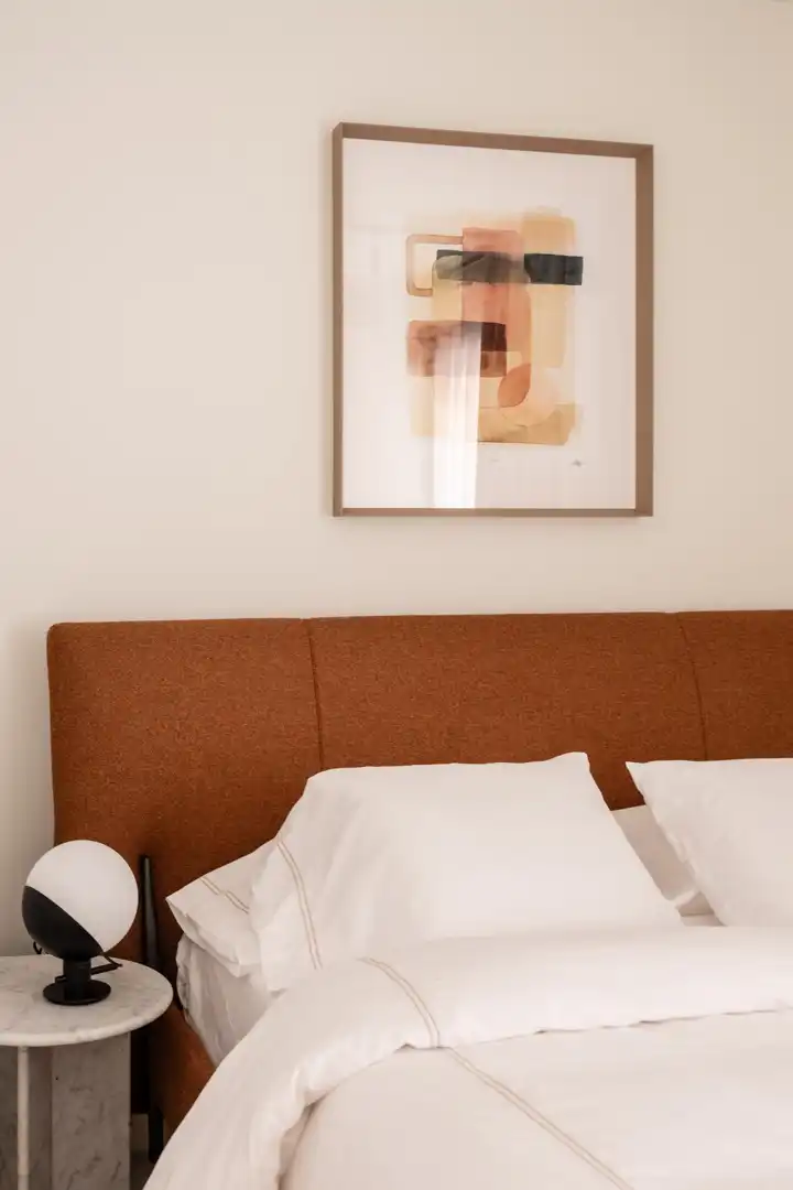 Schlafzimmer von Wohnungen zum Verkauf in  Palma de Mallorca mit Klimaanlage, Heizung und Terrasse