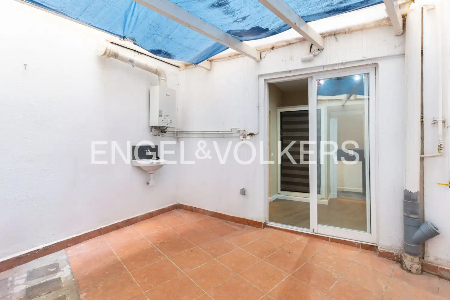 Terrasse von Wohnung zur Miete in Valencia mit Klimaanlage, Heizung und Terrasse