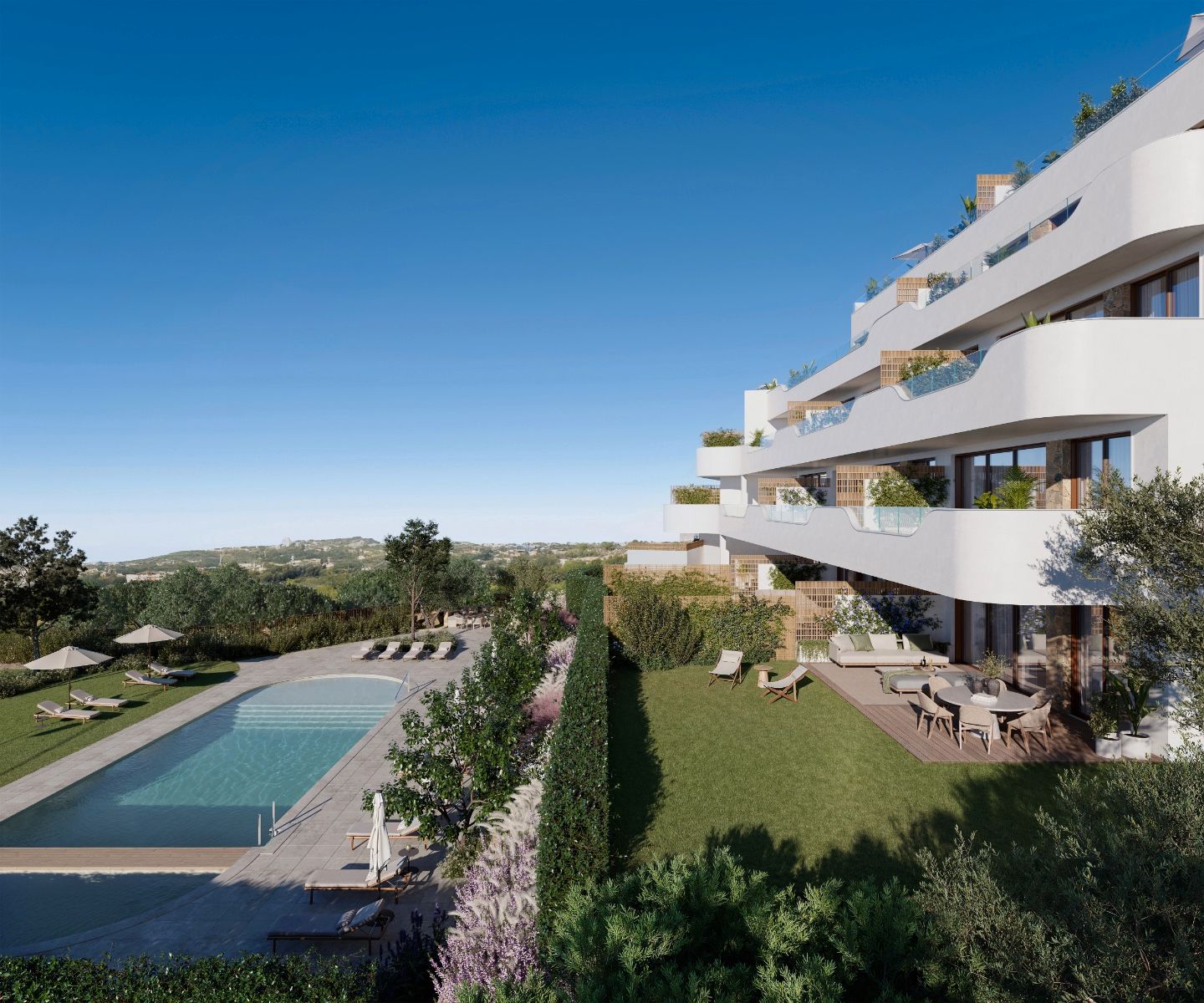 Garden of Flat for sale in Orihuela  with Terrace and Swimming Pool