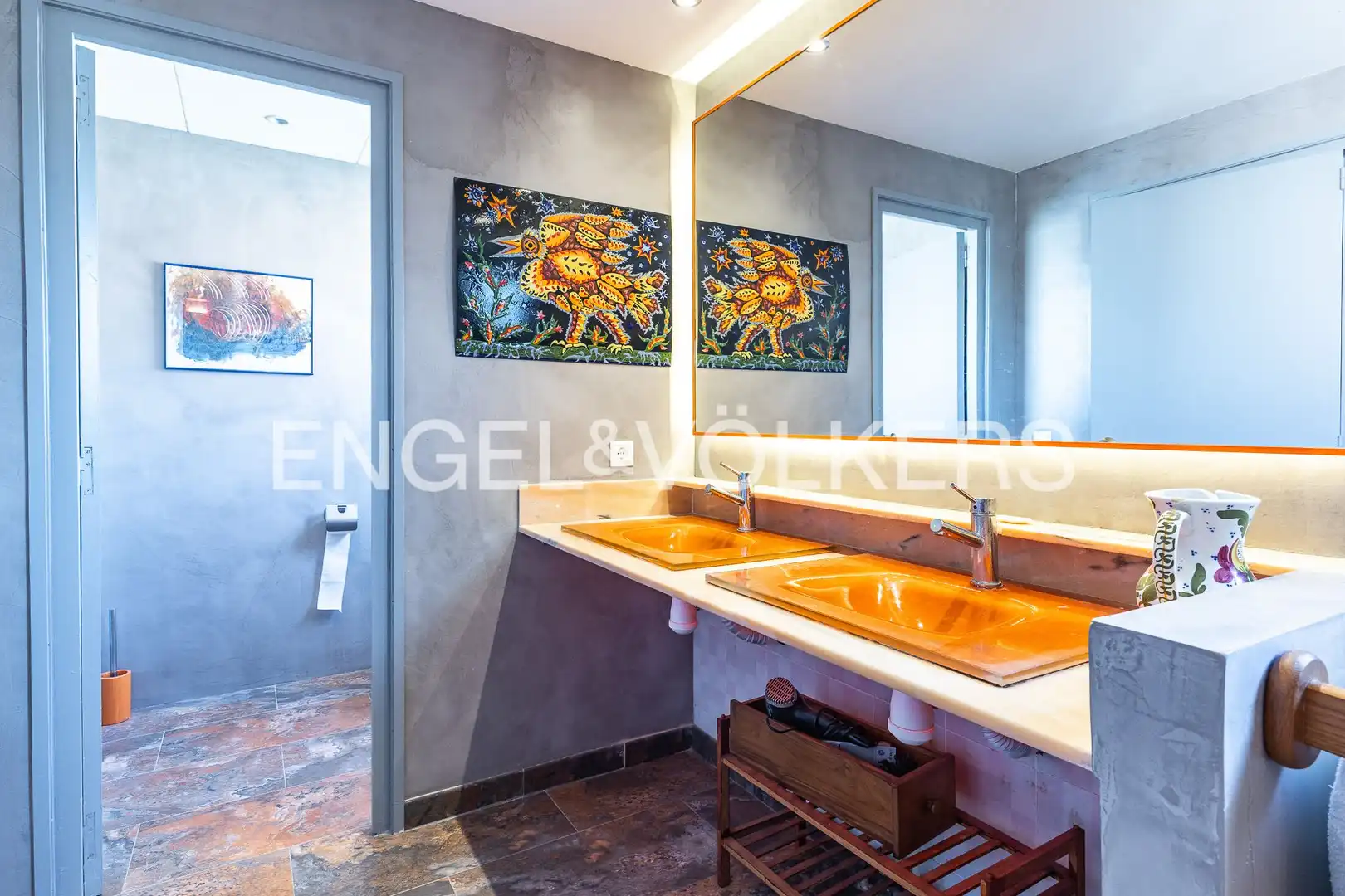 Bathroom of Houses for rent in Caldes d'Estrac  with Air Conditioner, Heating and Private garden