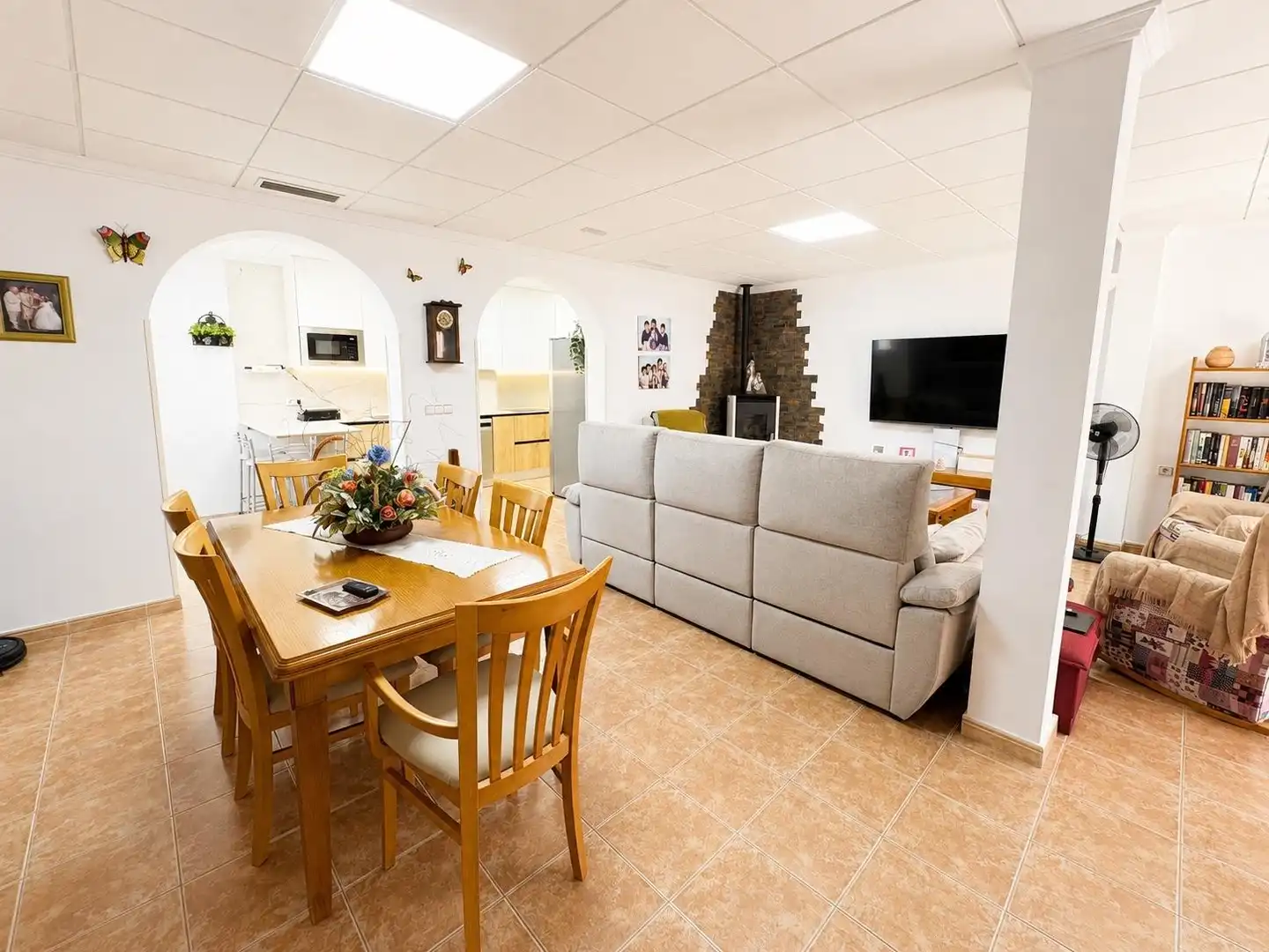 Sala de estar de Casa adosada en venta en Benejúzar con Aire acondicionado, Calefacción y Terraza
