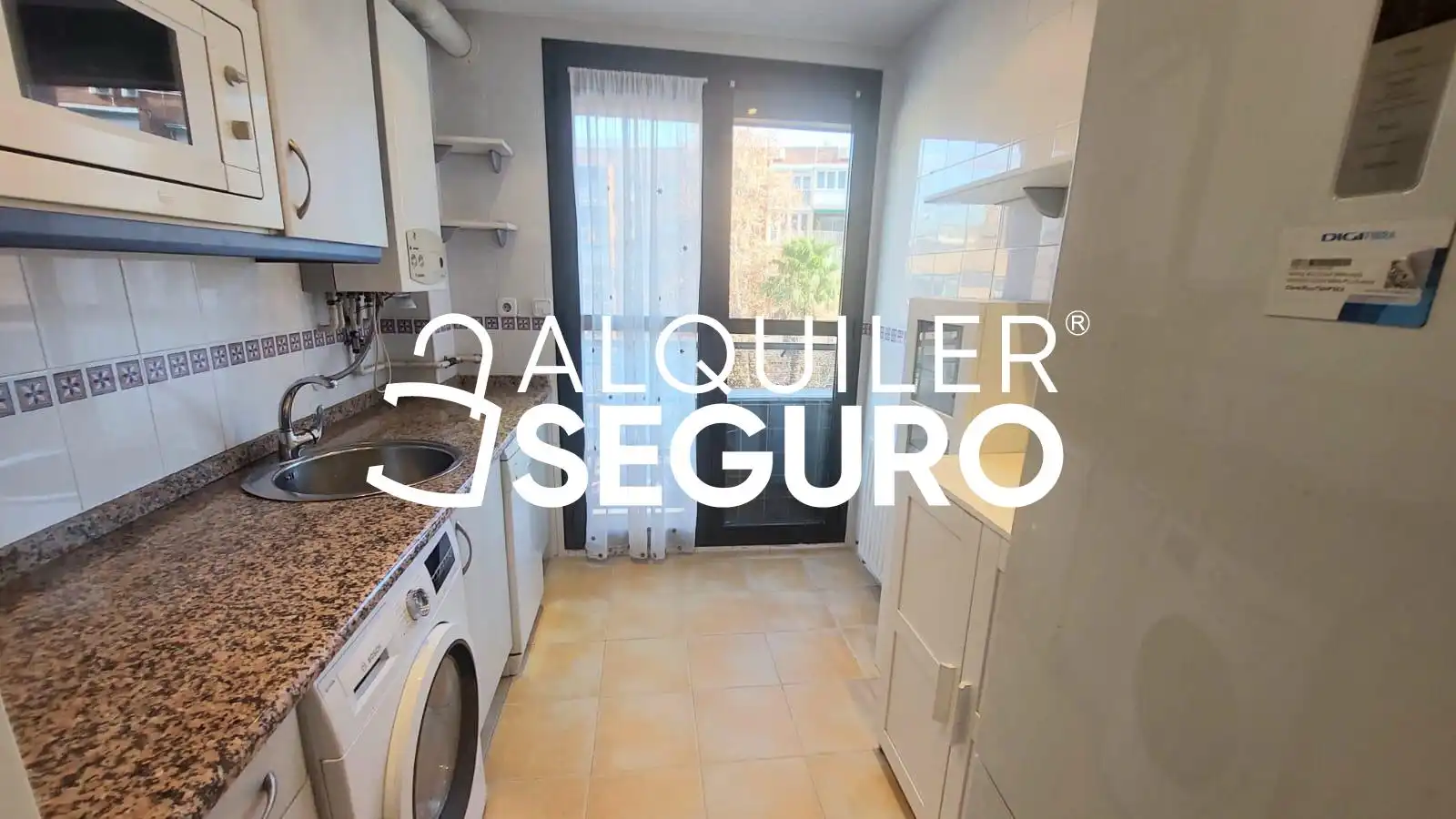 Cocina de Piso de alquiler en Barrio de Salamanca