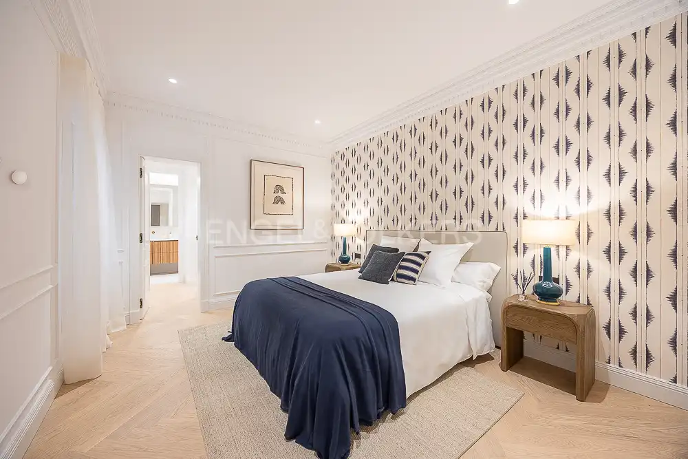 Bedroom of Flat for sale in Madrid  with Heating and Terrace
