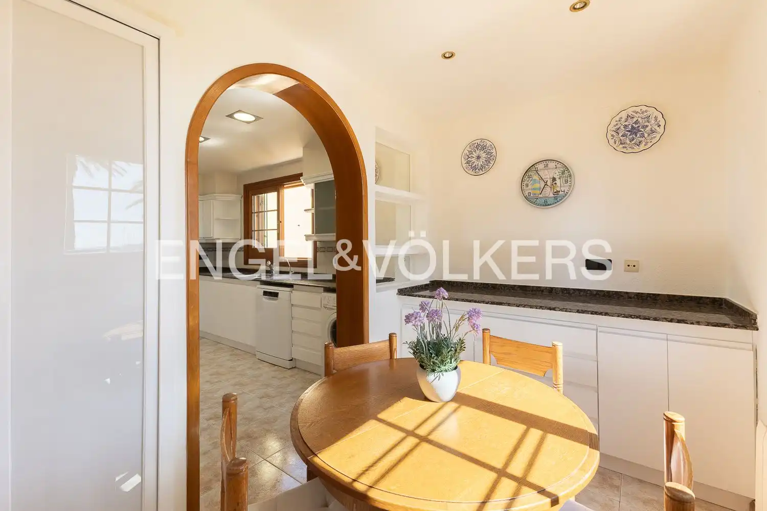 Cocina de Casa o chalet de alquiler en La Pobla de Farnals con Aire acondicionado, Calefacción y Jardín privado