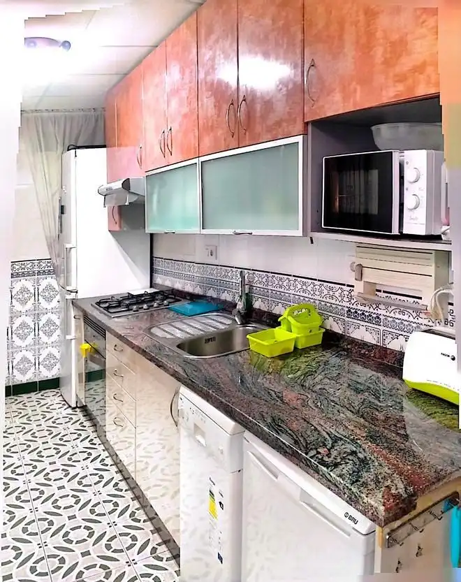 Cuina de Planta baixa en venda en San Pedro del Pinatar amb Aire condicionat, Terrassa i Balcó