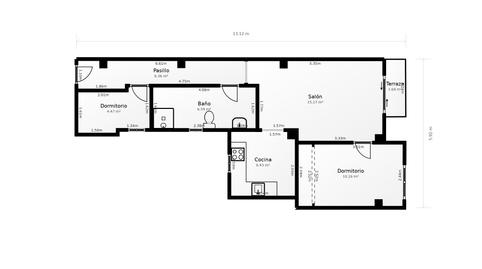 Foto 3 de Piso de alquiler en Plaza Xúquer, Valencia