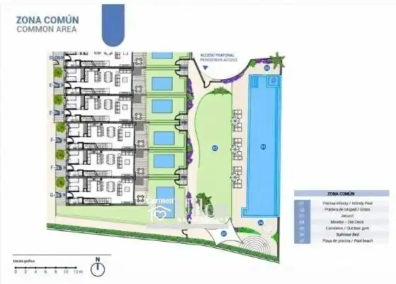 Maison mitoyenne avec piscine à vendre à Pueblo Español - Coveta Fumá, imagen 12