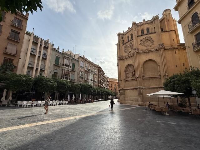 Exterior view of Flat for sale in  Murcia Capital  with Air Conditioner and Storage room