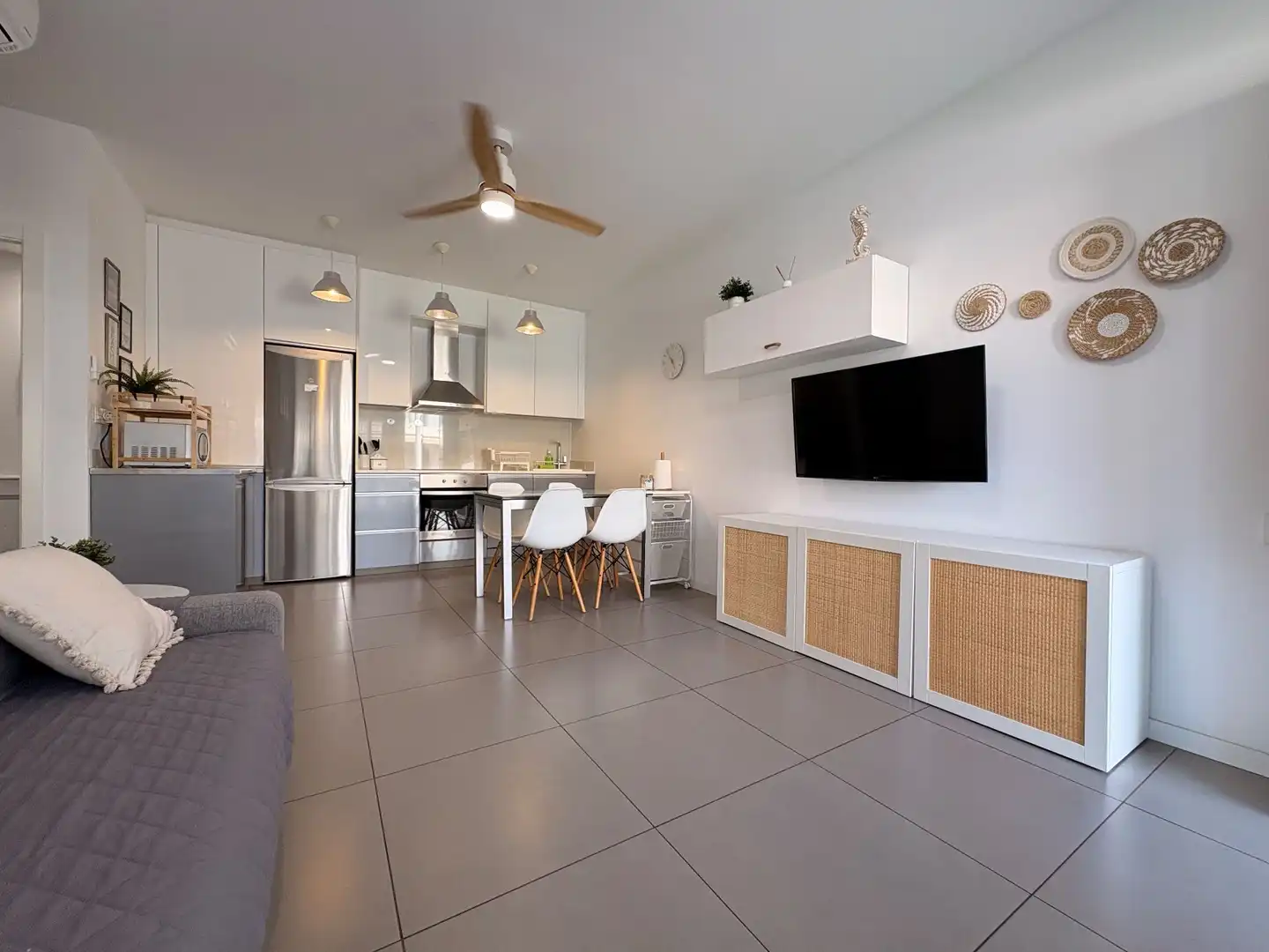 Kitchen of Flat for rent in Pilar de la Horadada  with Air Conditioner, Heating and Terrace
