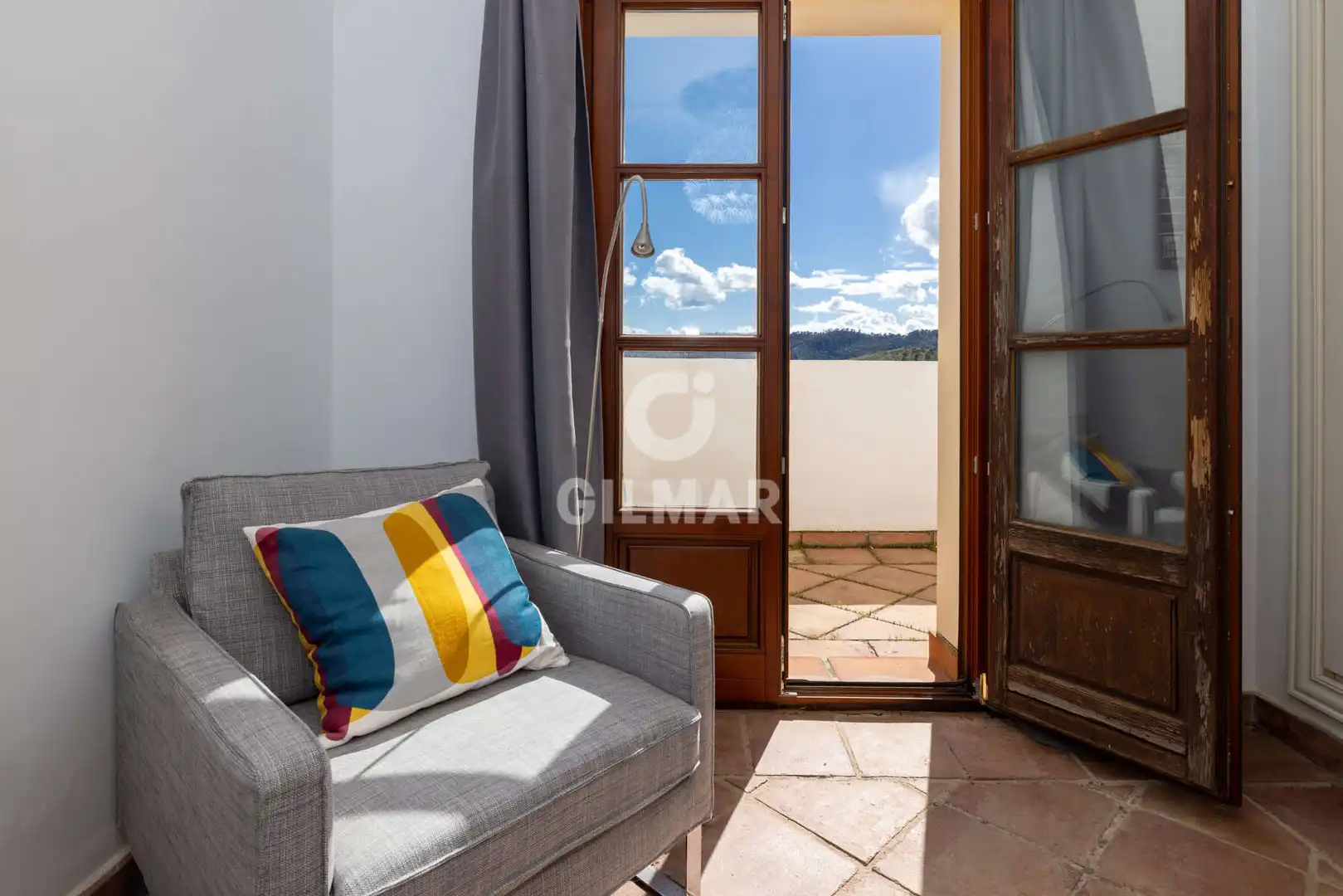 Terraza de Casa adosada en venta en Benahavís con Calefacción y Piscina