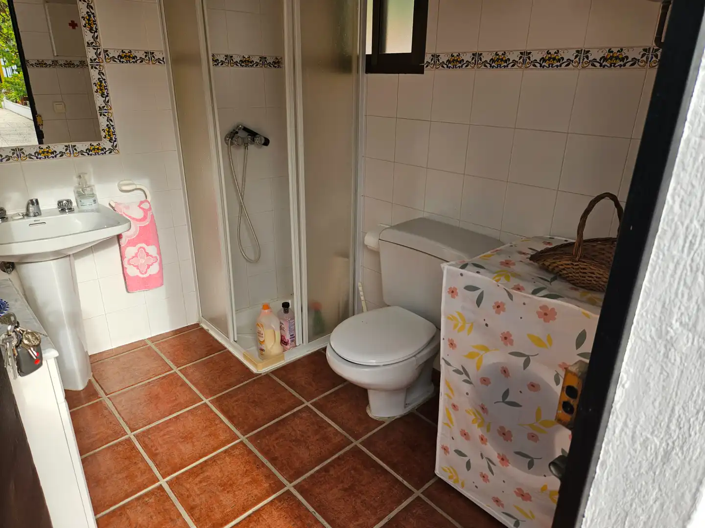 Badezimmer von Haus oder Chalet zum Verkauf in Casar de Cáceres mit Möbliert