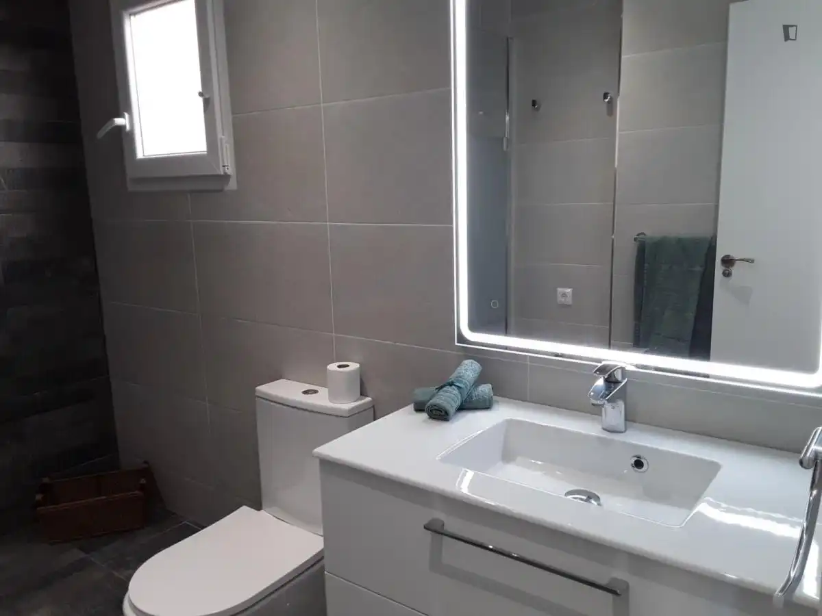 Bany de Casa o xalet de lloguer en Mijas amb Moblat, Forn i Es permeten mascotes