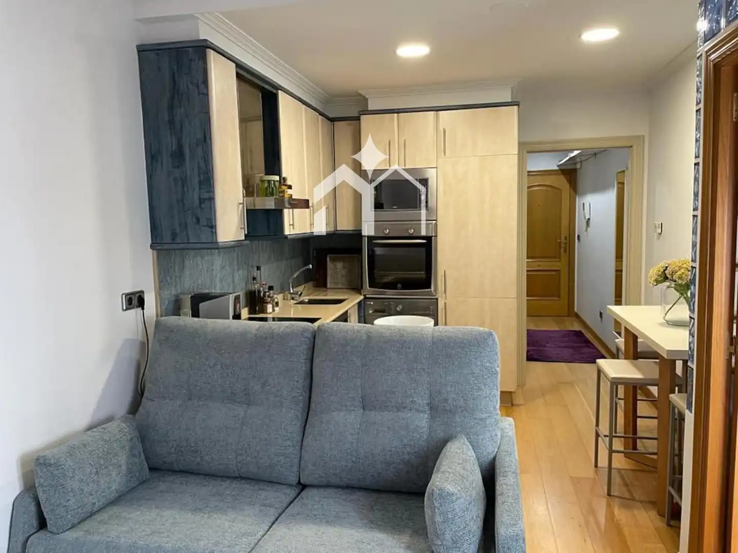 Kitchen of Flat for rent in Vigo   with Heating, Furnished and Oven