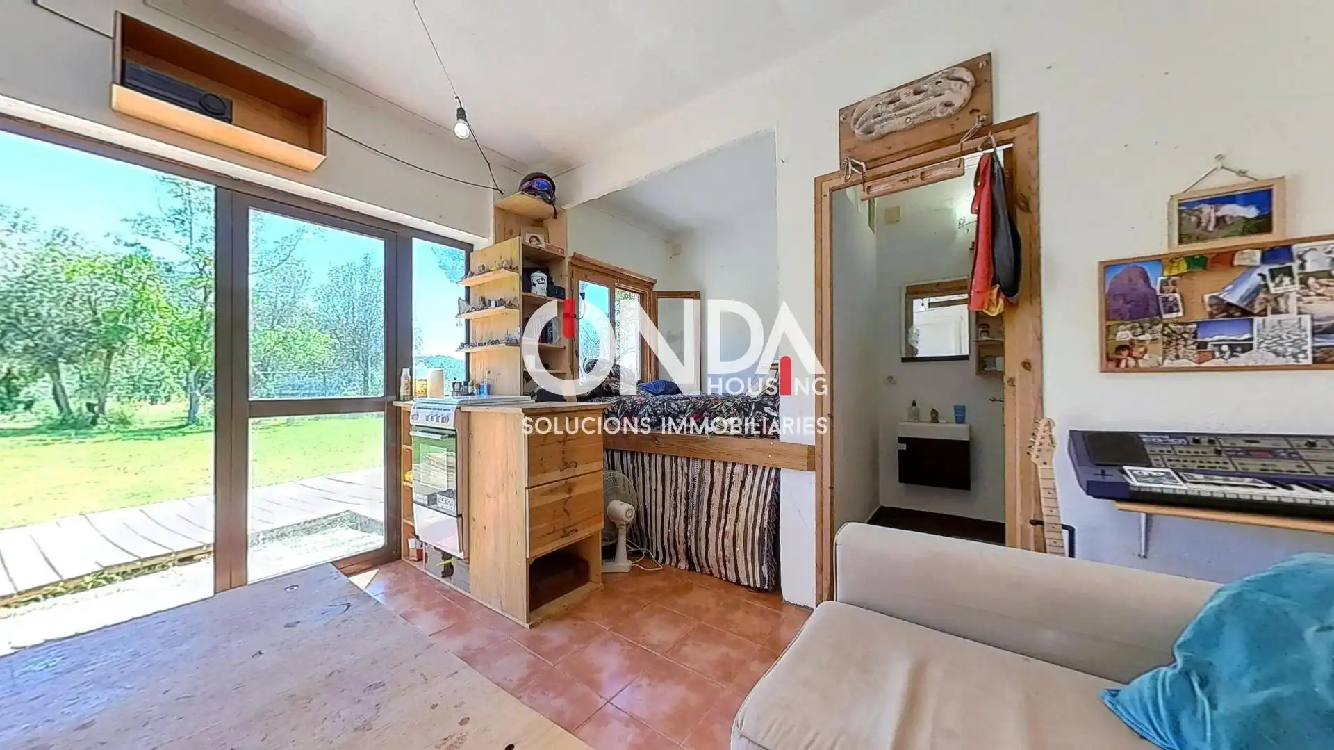 Garden of Houses for sale in Camarasa  with Heating, Private garden and Parquet flooring