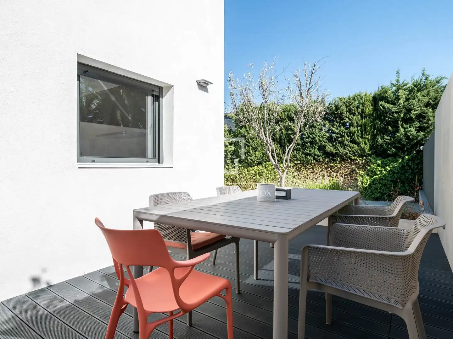Terrasse von Haus oder Chalet zum Verkauf in La Moraleja mit Klimaanlage, Heizung und Privatgarten