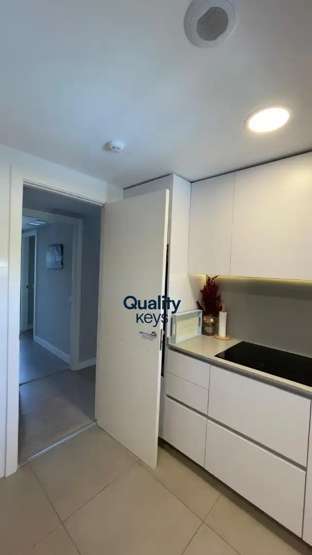 Kitchen of Flat for rent in Madrid  with Air Conditioner, Heating and Terrace