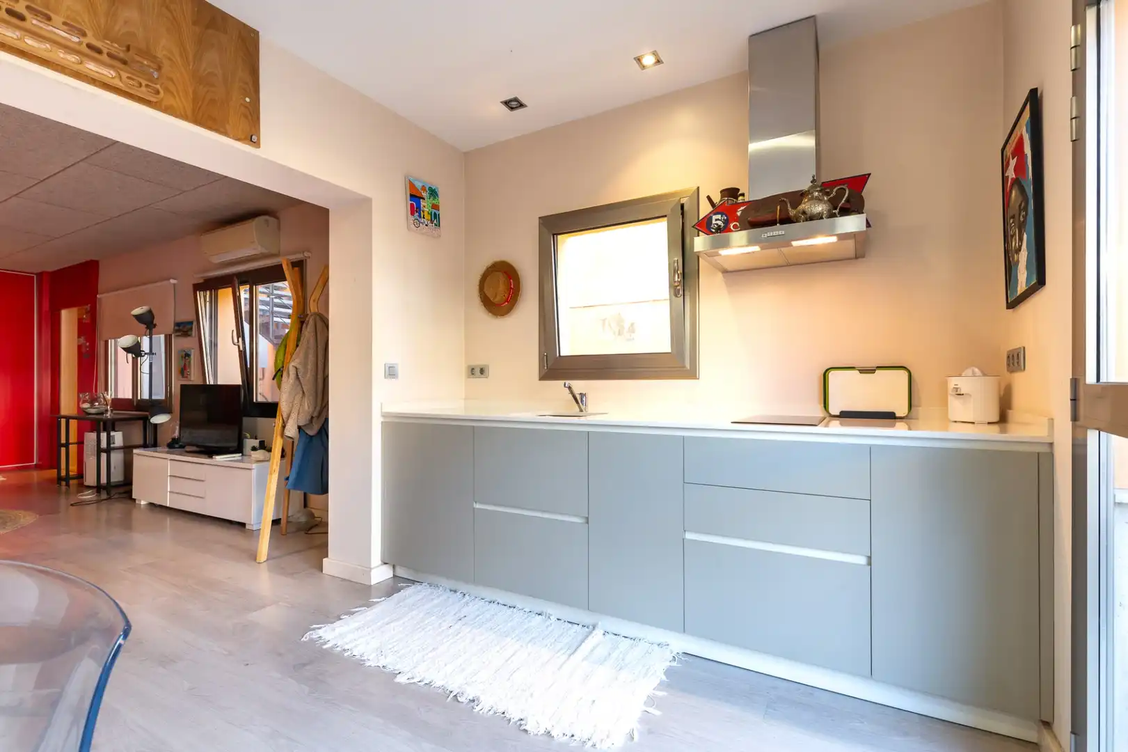 Cocina de Casa o chalet en venta en Sant Just Desvern con Aire acondicionado, Calefacción y Terraza