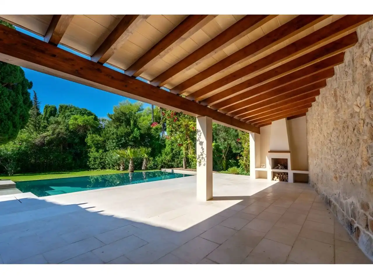 Terrassa de Casa o xalet en venda en Son Servera amb Aire condicionat, Calefacció i Jardí privat