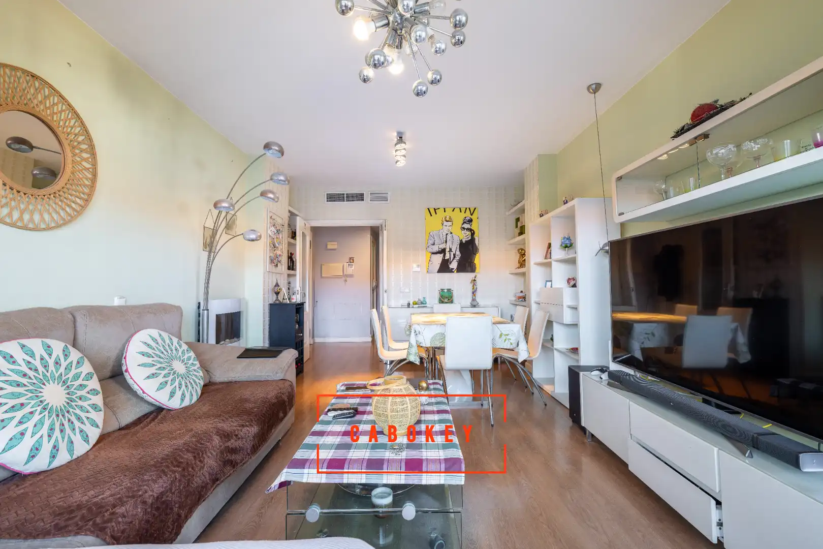 Living room of Flat for sale in Roquetas de Mar  with Air Conditioner, Heating and Terrace