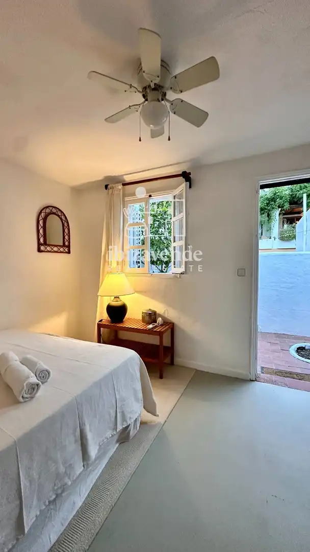 Exterior view of Duplexes for rent in Santa Eulària des Riu  with Air Conditioner, Terrace and Swimming Pool