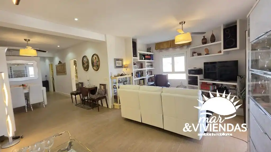 Sala de estar de Piso en venta en Vera con Aire acondicionado, Calefacción y Terraza