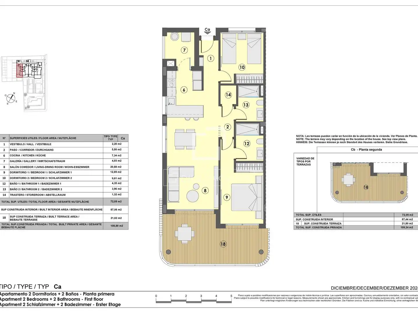 Piso en venta en Capdepera con Aire acondicionado, Calefacción y Terraza
