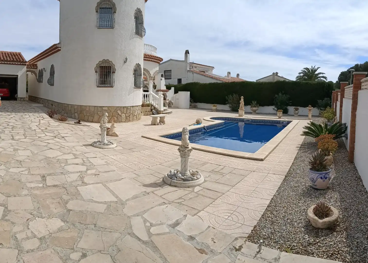 Piscina de Casa o xalet en venda en Mont-roig del Camp amb Aire condicionat, Calefacció i Jardí privat