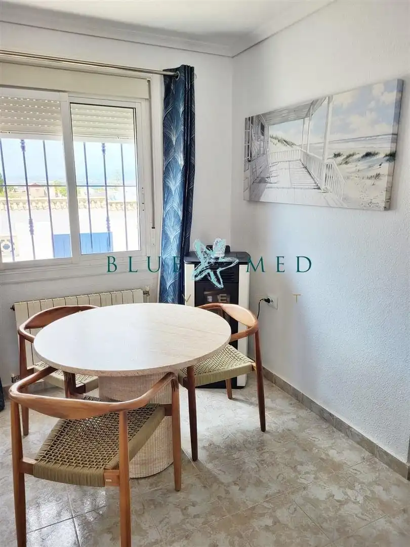 Dining room of Houses for sale in Mazarrón  with Air Conditioner, Heating and Private garden