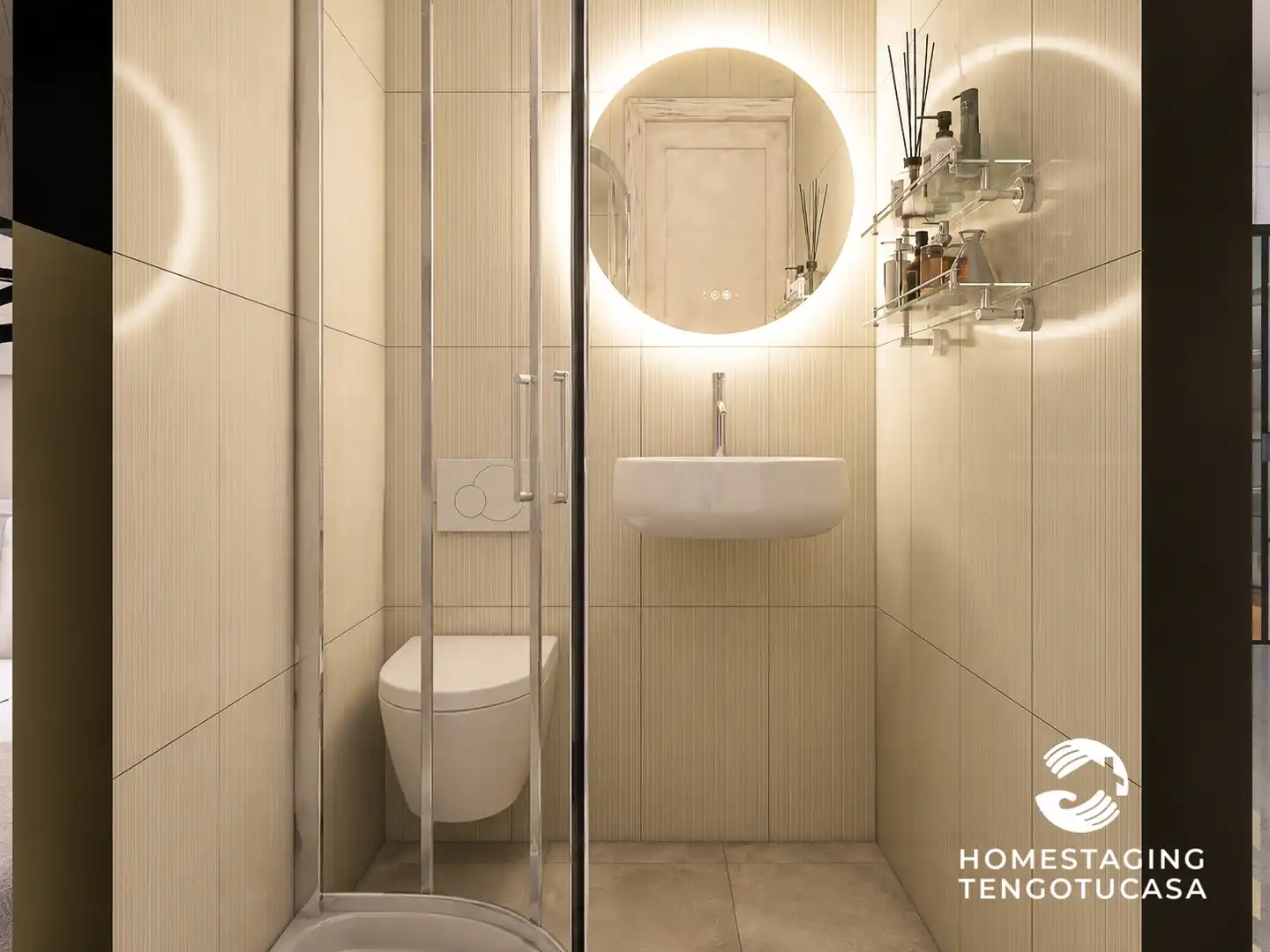 Bathroom of Flat for sale in Madrid  with Air Conditioner, Heating and Terrace