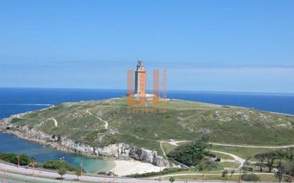 Exterior view of Flat for sale in A Coruña Capital   with Terrace