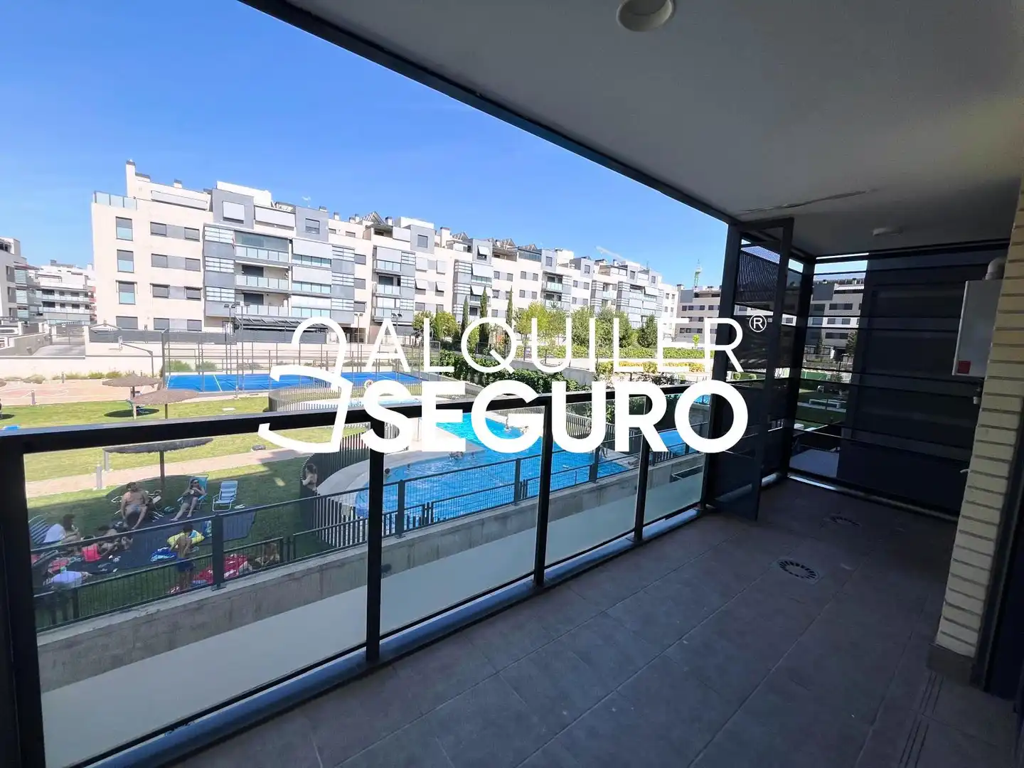 Terrace of Flat for rent in Valdemoro  with Heating, Terrace and Storage room