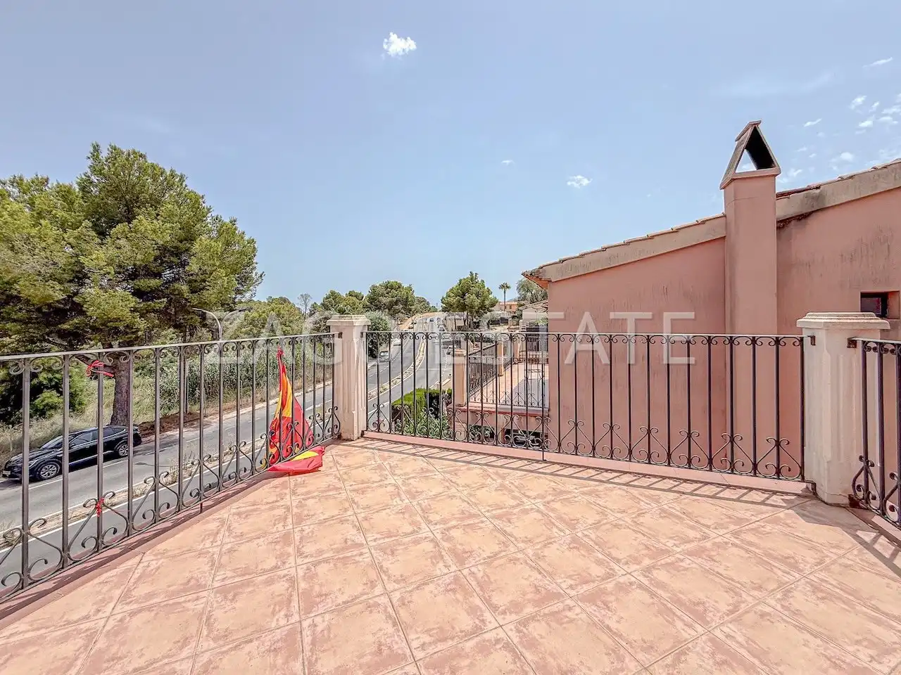 Terrassa de Casa o xalet en venda en Pueblo - Urbanizaciones