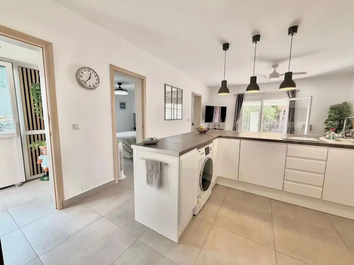 Kitchen of Detached homes for sale in Benalmádena  with Air Conditioner, Heating and Private garden