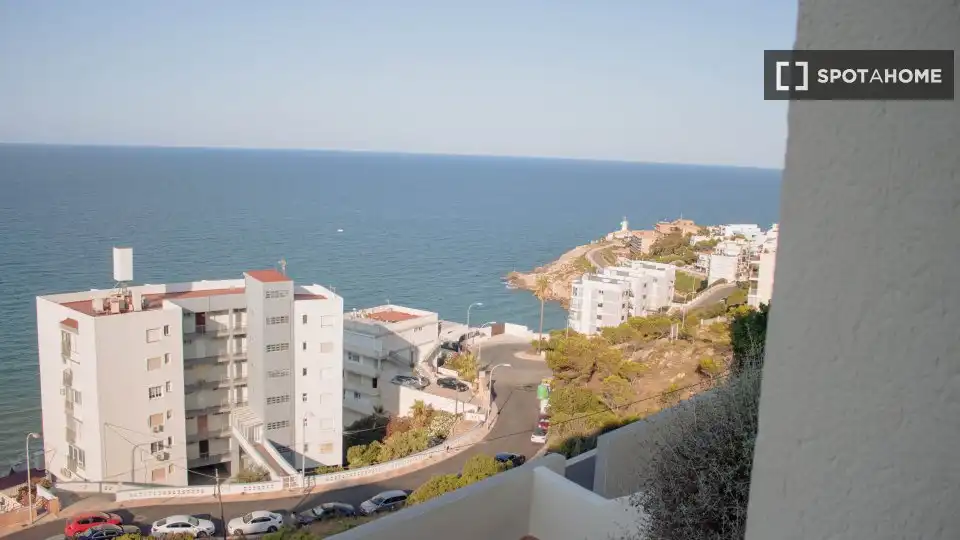 Bedroom of Apartments for share in Cullera  with Air Conditioner, Terrace and Furnished
