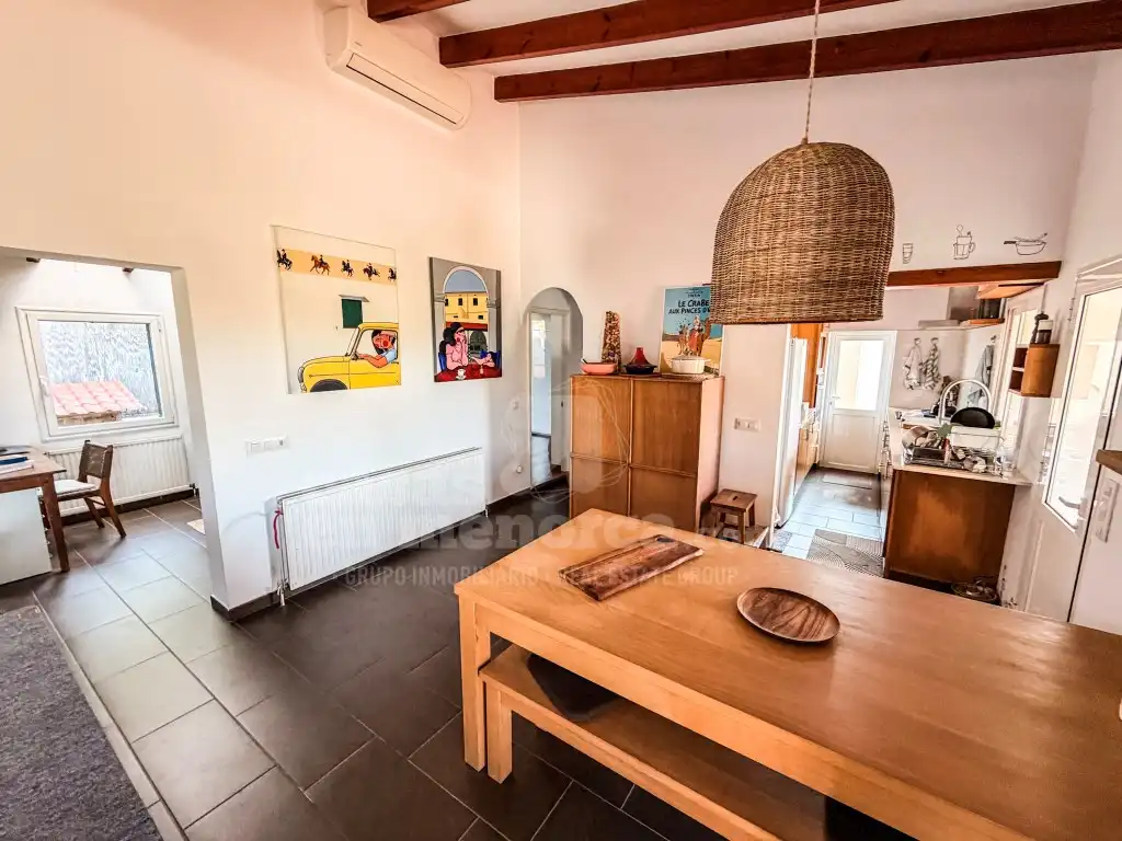 Menjador de Casa o xalet en venda en Ciutadella de Menorca