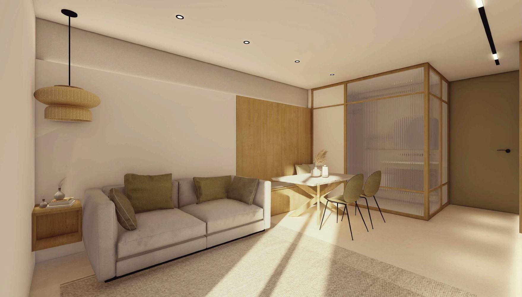 Living room of Flat for sale in Sabadell  with Heating, Private garden and Terrace
