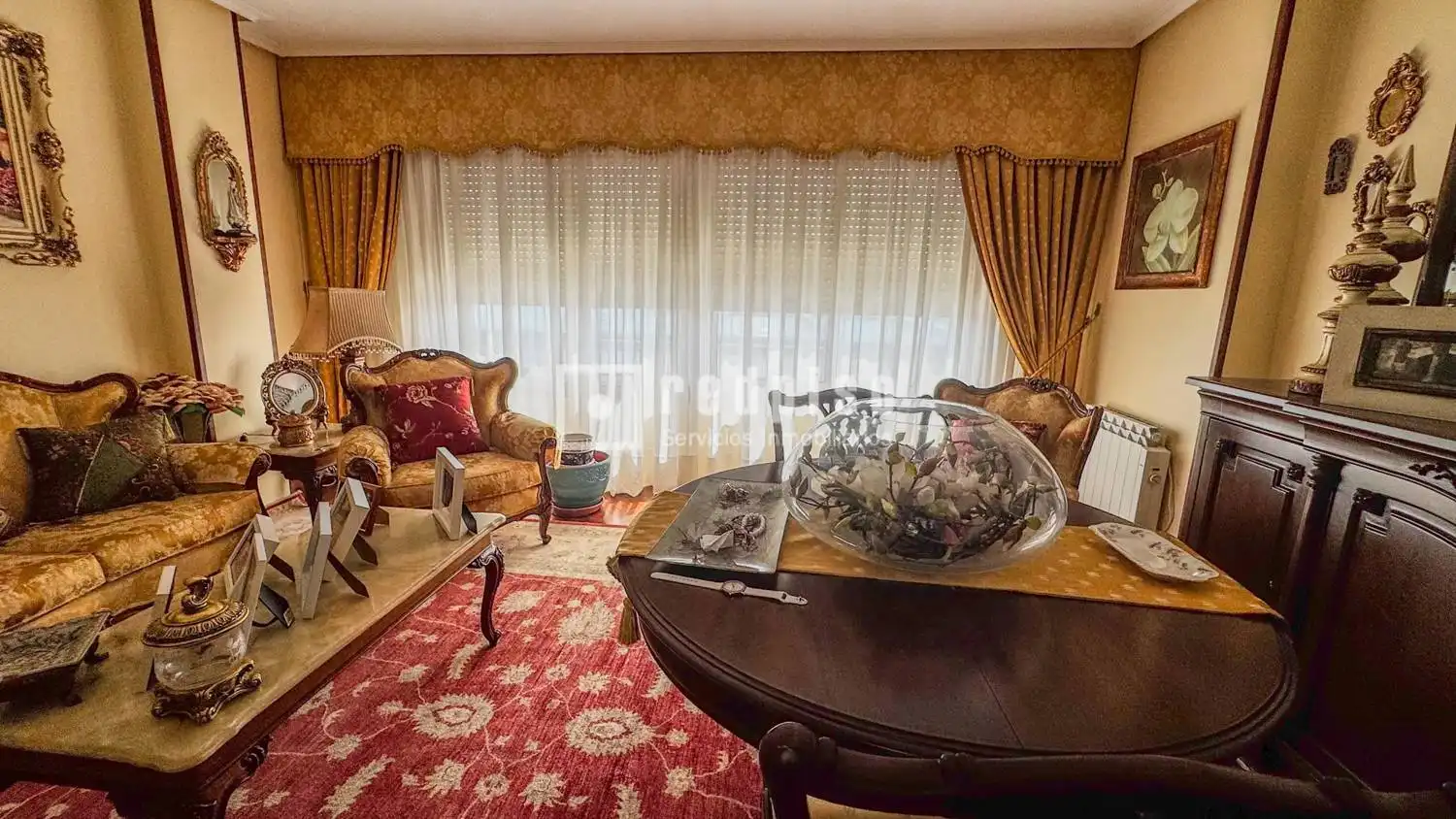Sala de estar de Piso en venta en A Coruña Capital  con Parquet y Trastero