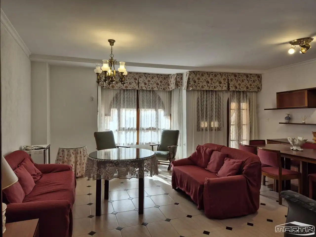 Living room of Flat for rent in Lucena  with Air Conditioner, Terrace and Storage room