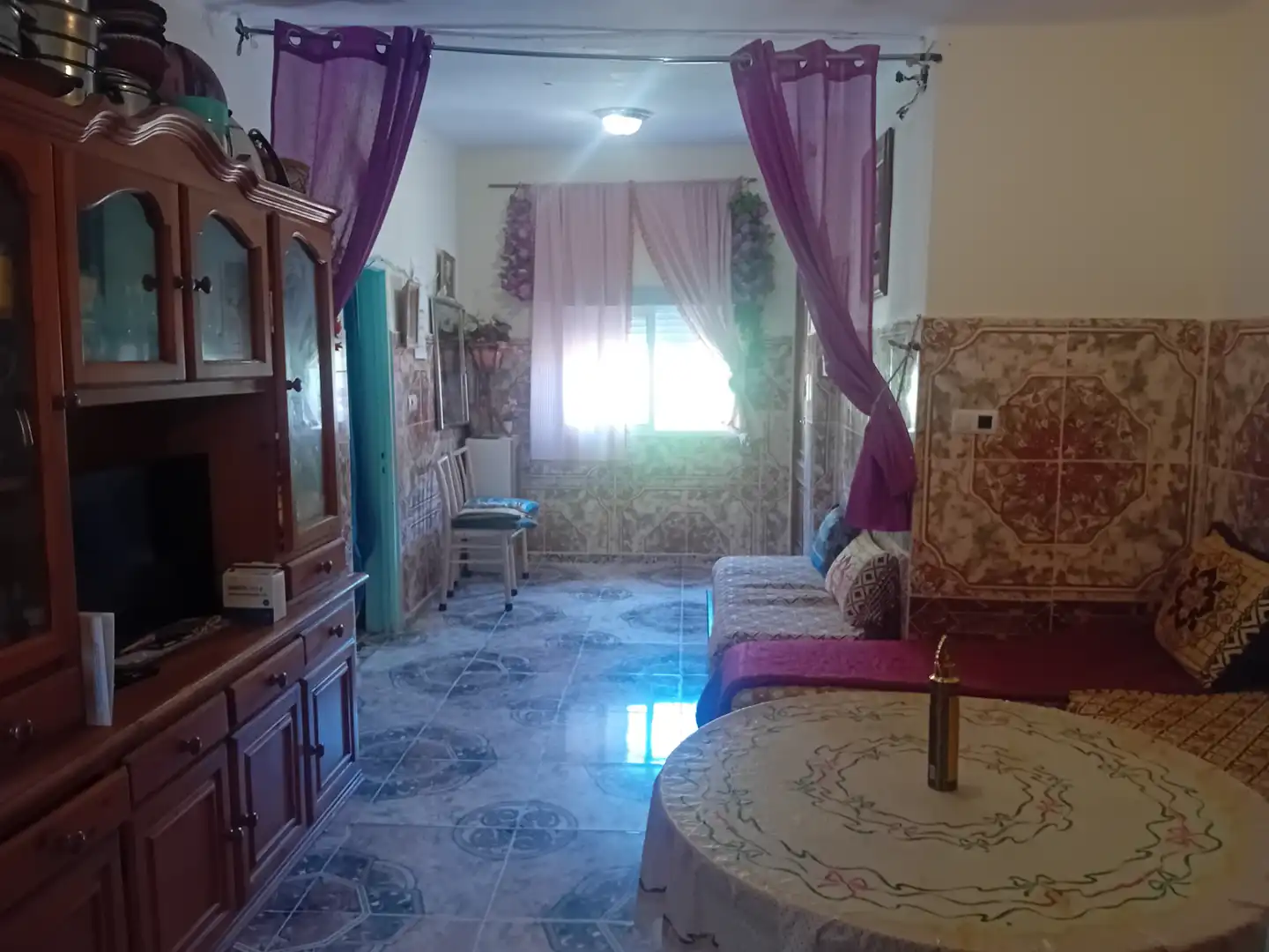 Sala d'estar de Casa adosada en venda en Cartagena ciudad