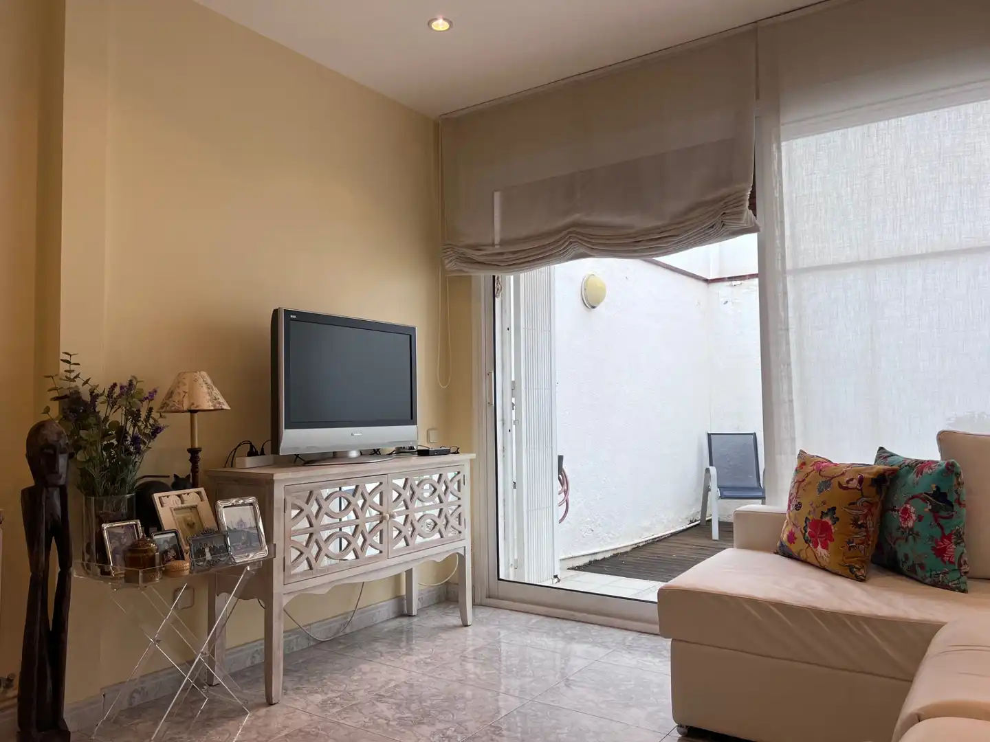 Sala de estar de Casa o chalet en venta en Badalona con Aire acondicionado, Calefacción y Terraza