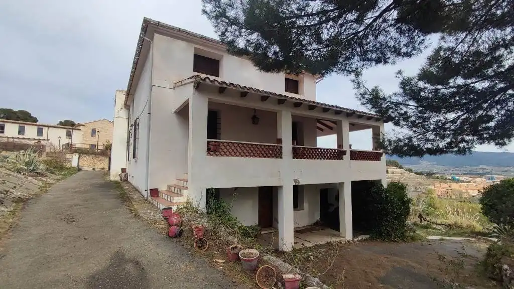 Vista exterior de Casa o chalet en venta en Ibi con Amueblado