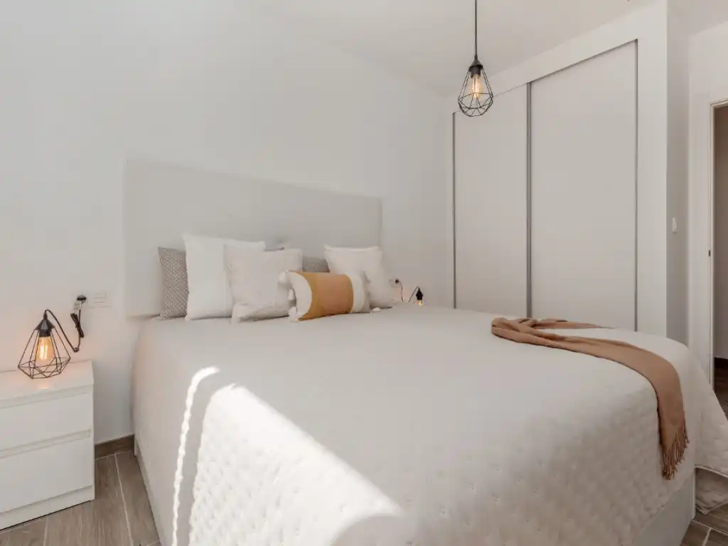Bedroom of Ground floor for sale in El Campello  with Air Conditioner, Terrace and Community pool