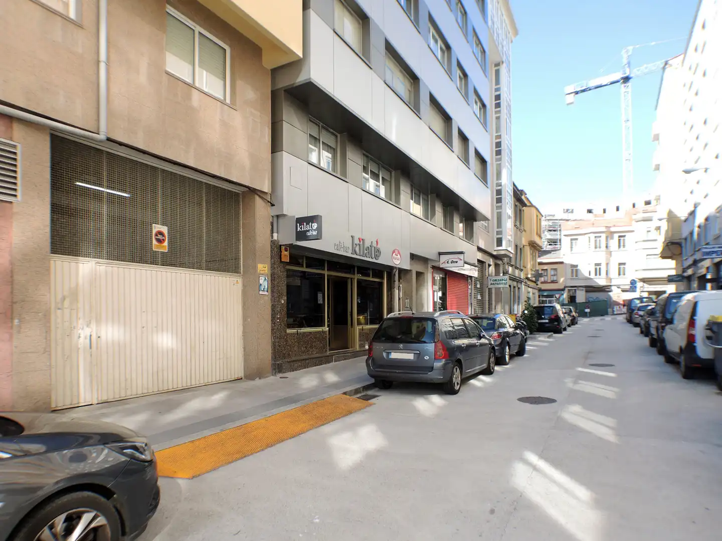 Vista exterior de Garatge en venda en A Coruña Capital 
