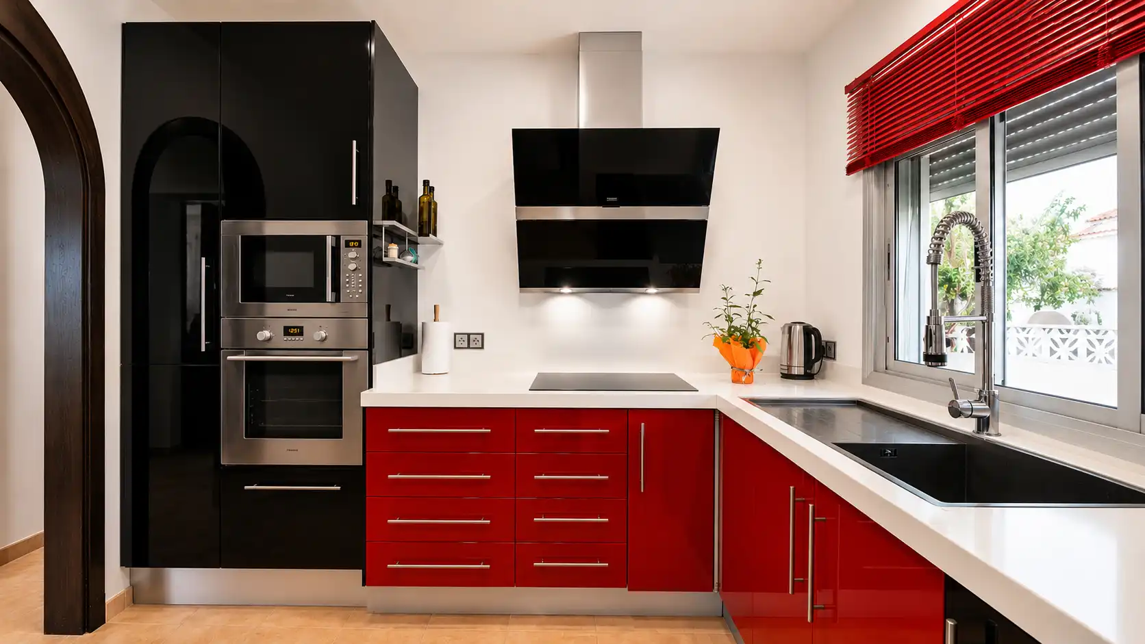 Cocina de Casa o chalet en venta en Arona con Jardín privado, Terraza y Amueblado