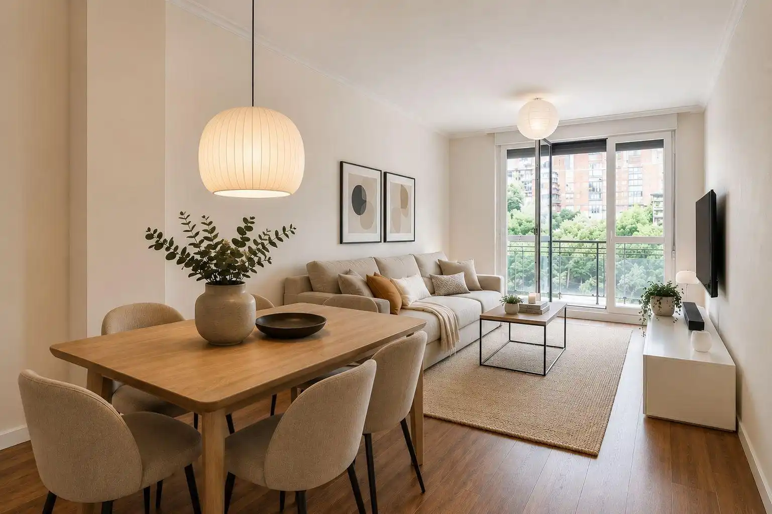 Sala de estar de Piso en venta en Bilbao  con Calefacción y Terraza